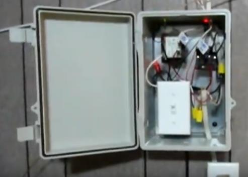 A/C Thermostat Control Wiring Box