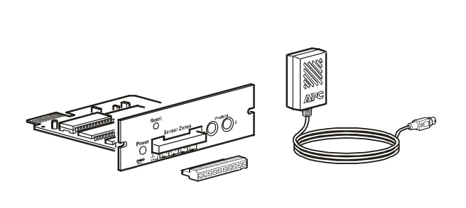 AP9612 Measure-UPS II Environmental Management Card and Accessories