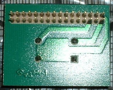 Backside of the EG-3000 Upgrade Kit Board