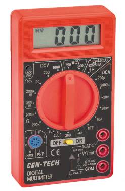 cen tech digital multimeter 69096 manual