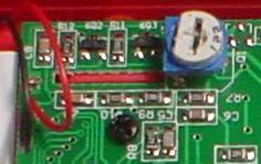 Cen-Tech #92020 Multimeter Printed Circuit Board Closeup