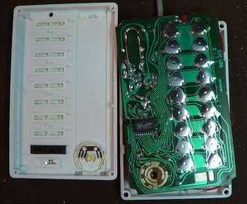 Hotronic AR-31 / PC-TBC Remote Panel circuit board component side.