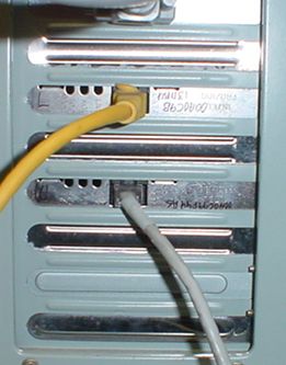 Network cards and slot blanks