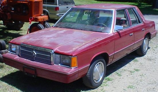 1984 Chrysler graphic red #4