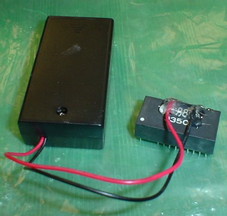 TH6887A module with external battery attached